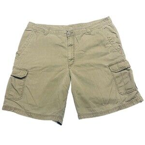 Columbia Men’s Cargo Shorts Khaki Tan Size 42 (actual Size 40) Multi Pocket